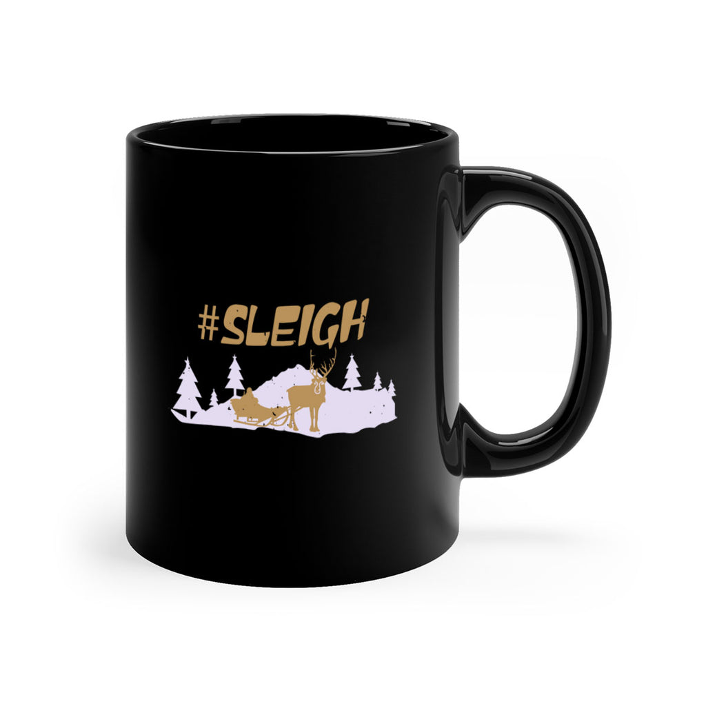 sleigh 462#- christmas-Mug / Coffee Cup