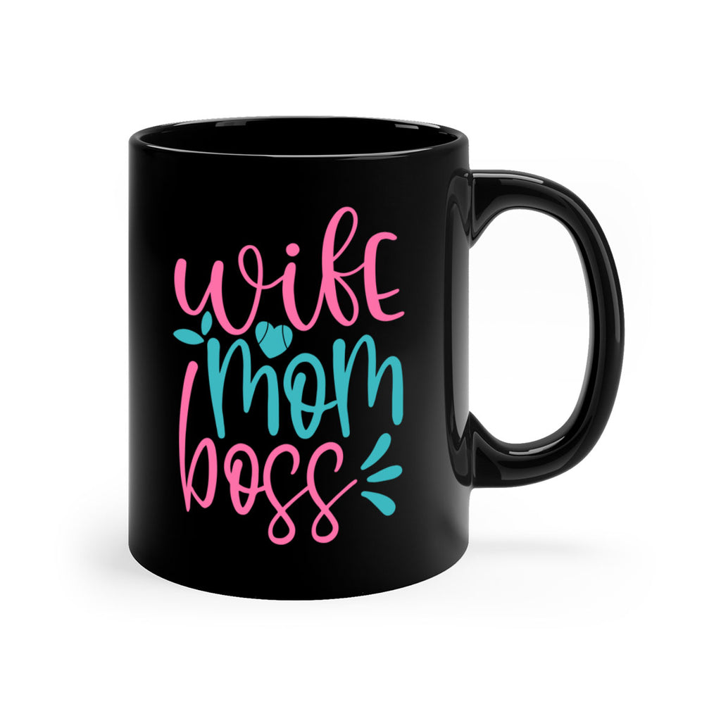 wife mom boss 298#- mom-Mug / Coffee Cup