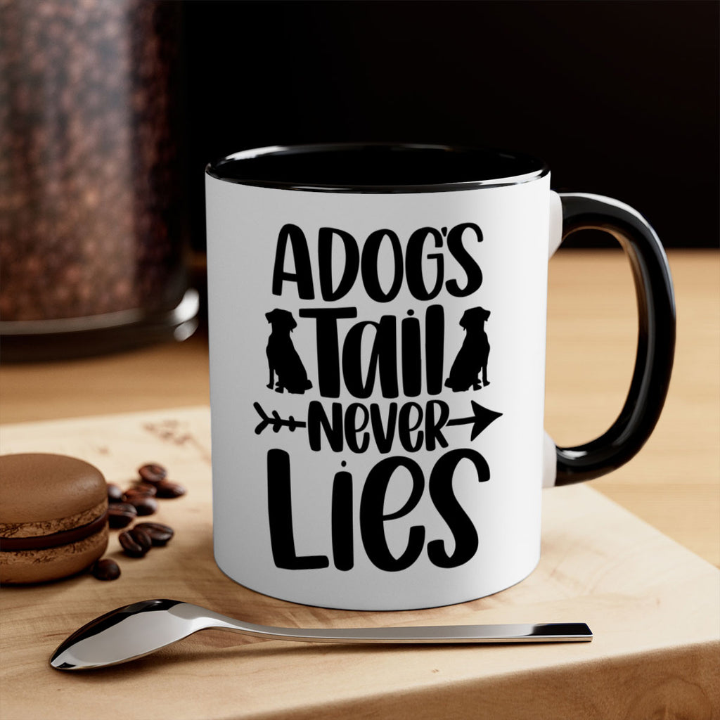 A Dogs Tail Never Lies Style 37#- Dog-Mug / Coffee Cup