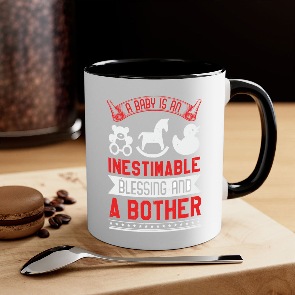 A baby is blessing and a bother Style 50#- baby shower-Mug / Coffee Cup