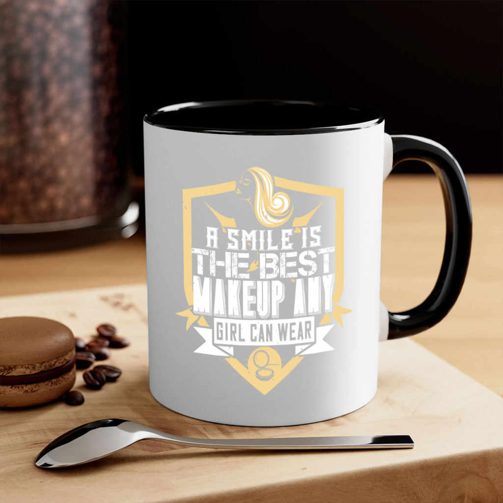 A smile is the best makeup any girl can wear Style 261#- makeup-Mug / Coffee Cup