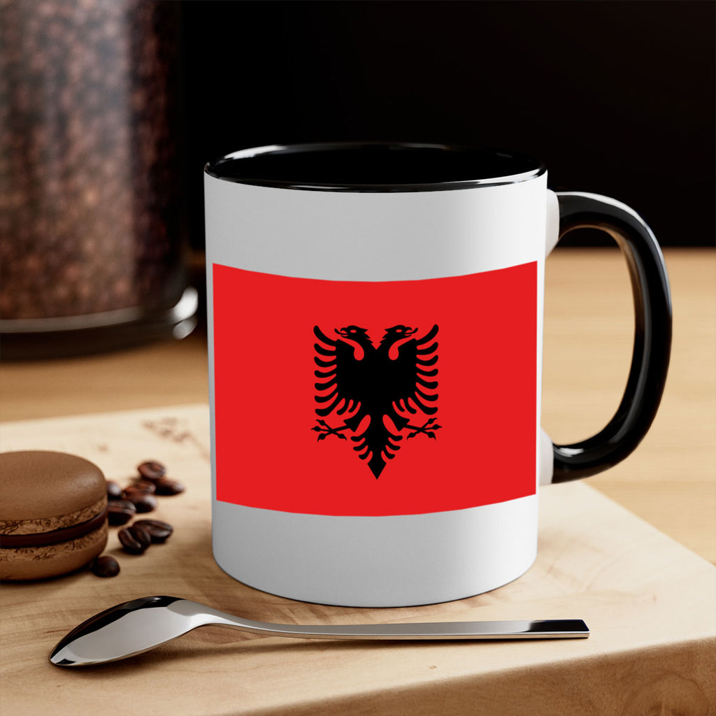 Albania 196#- world flag-Mug / Coffee Cup