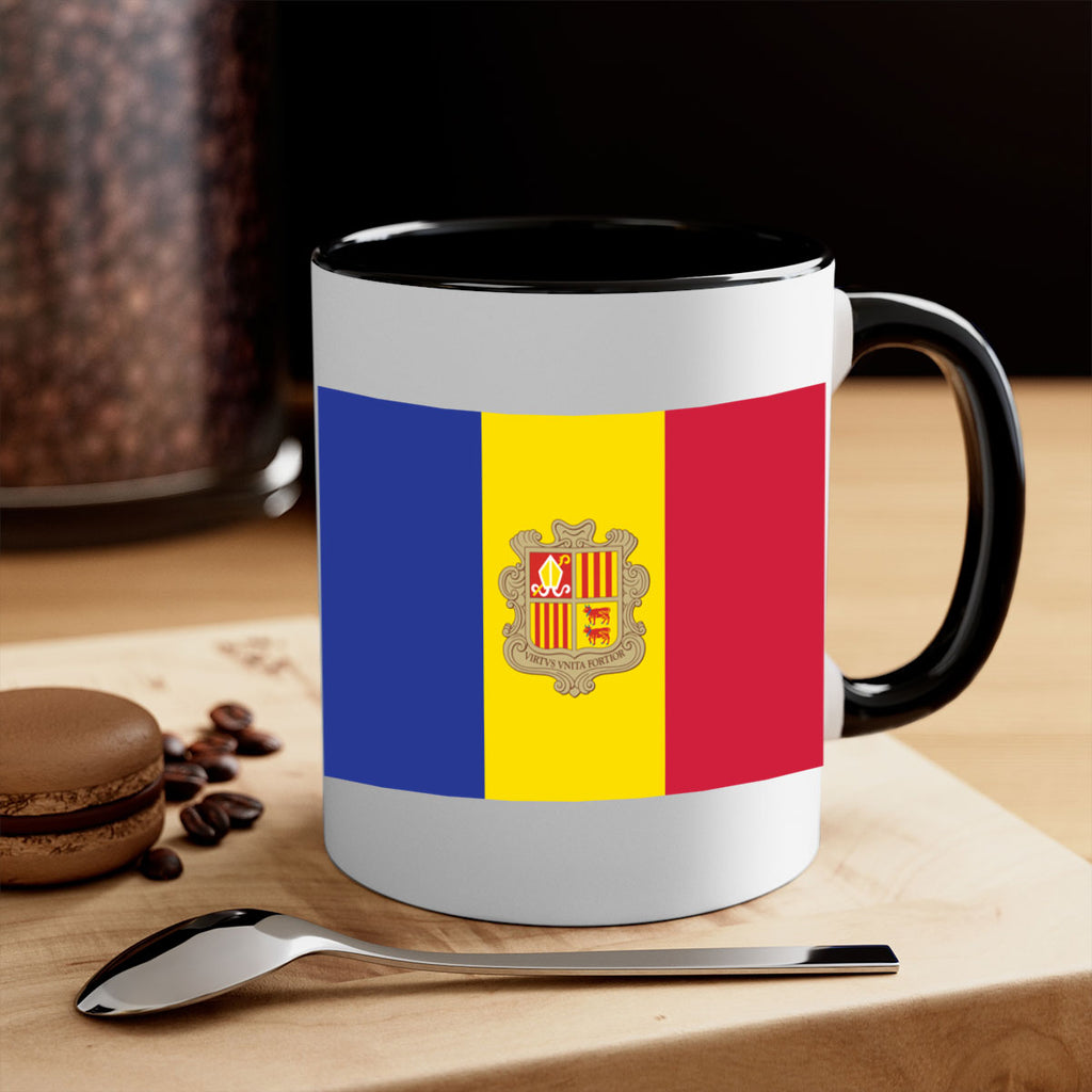 Andorra 194#- world flag-Mug / Coffee Cup