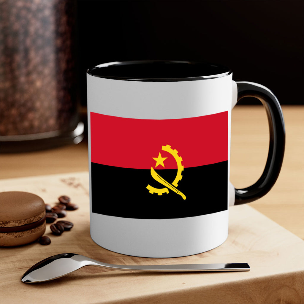 Angola 193#- world flag-Mug / Coffee Cup