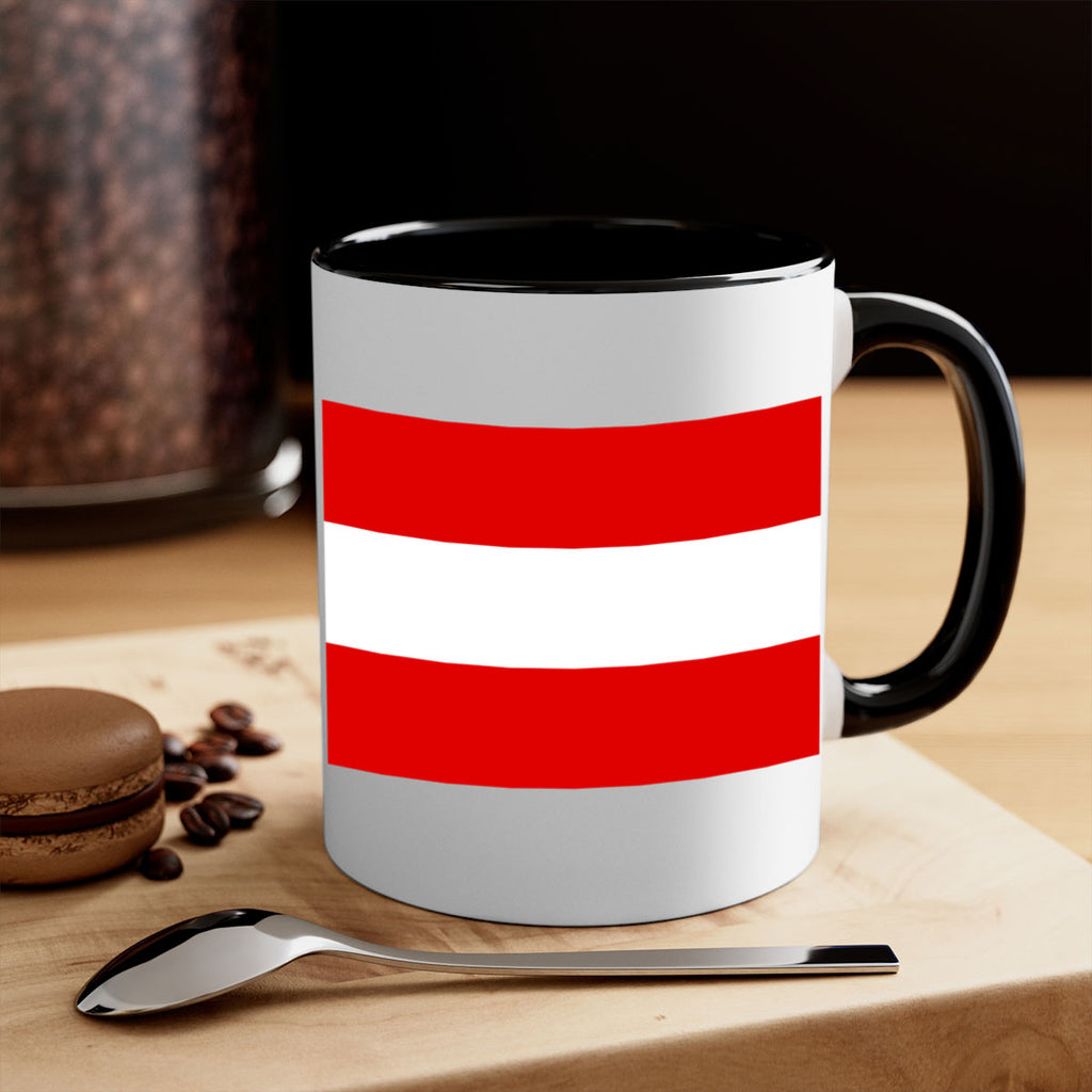 Austria 188#- world flag-Mug / Coffee Cup