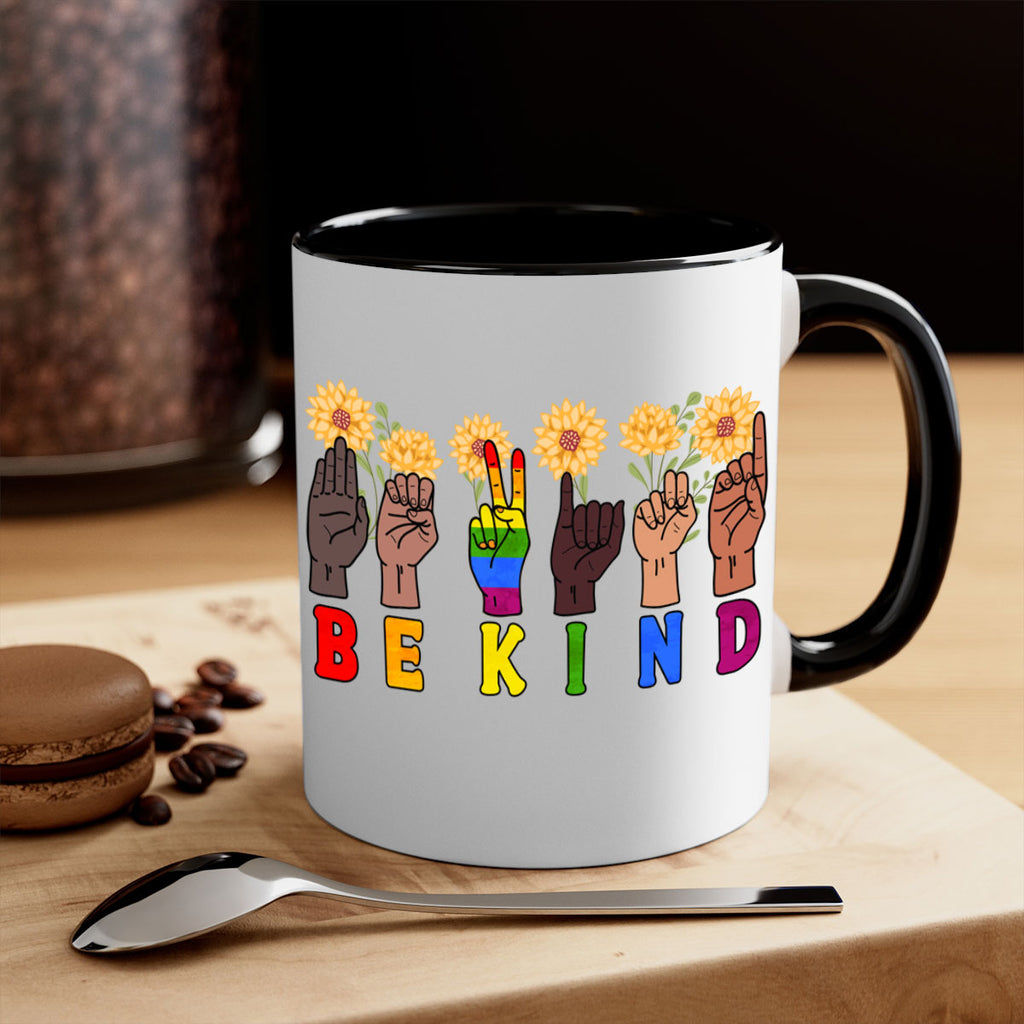 Be Kind Sign Language Hand Talking Lgbt 20#- lgbt-Mug / Coffee Cup