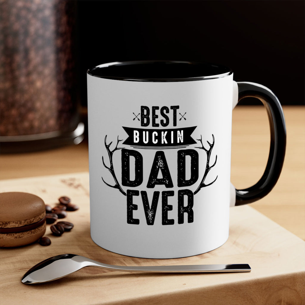 Best Buckin Dad ever 48#- dad-Mug / Coffee Cup