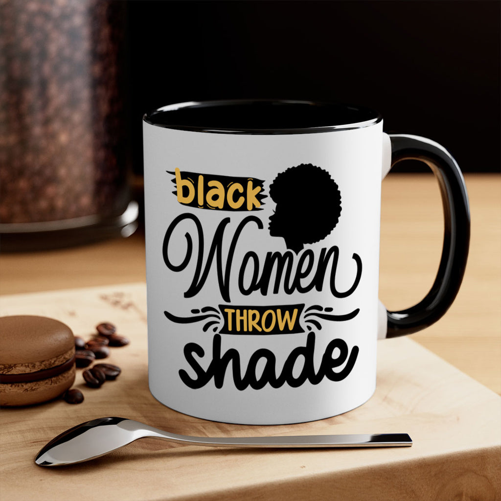 Black women throw shade Style 50#- Black women - Girls-Mug / Coffee Cup