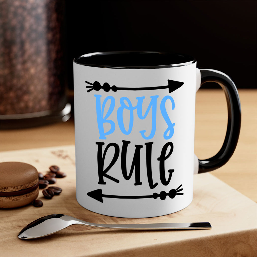 Boys Rule Style 108#- baby2-Mug / Coffee Cup