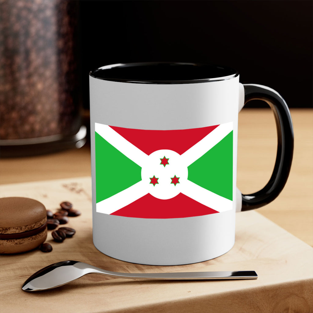 Burundi 170#- world flag-Mug / Coffee Cup