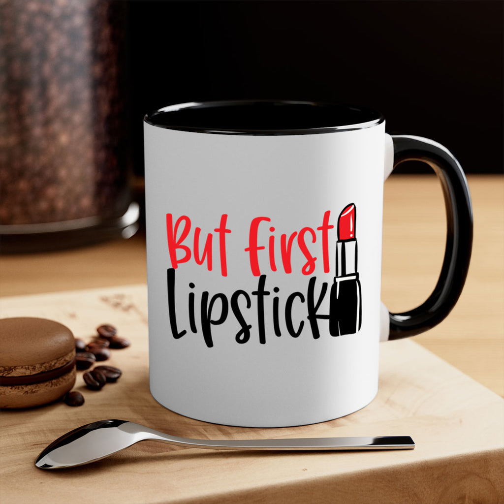 But First Lipstick Style 246#- makeup-Mug / Coffee Cup