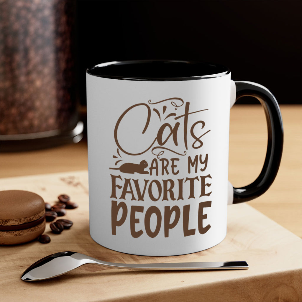 Cats Are My Favorite People Style 7#- cat-Mug / Coffee Cup