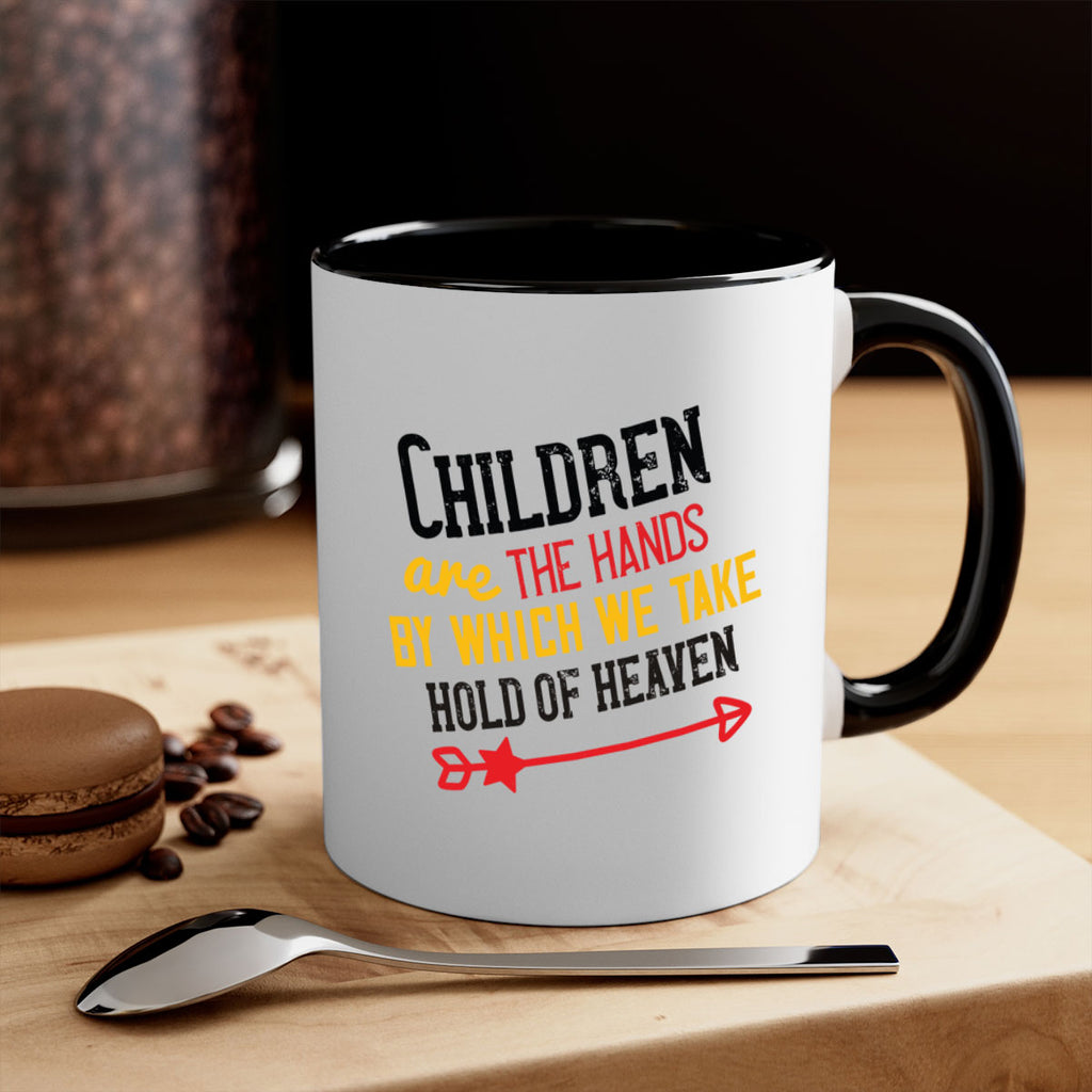 Children are the hands by which we take hold of heaven Style 48#- kids-Mug / Coffee Cup