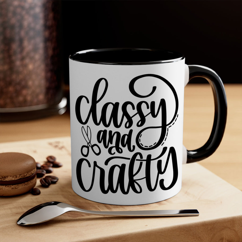 Classy And Crafty 43#- crafting-Mug / Coffee Cup