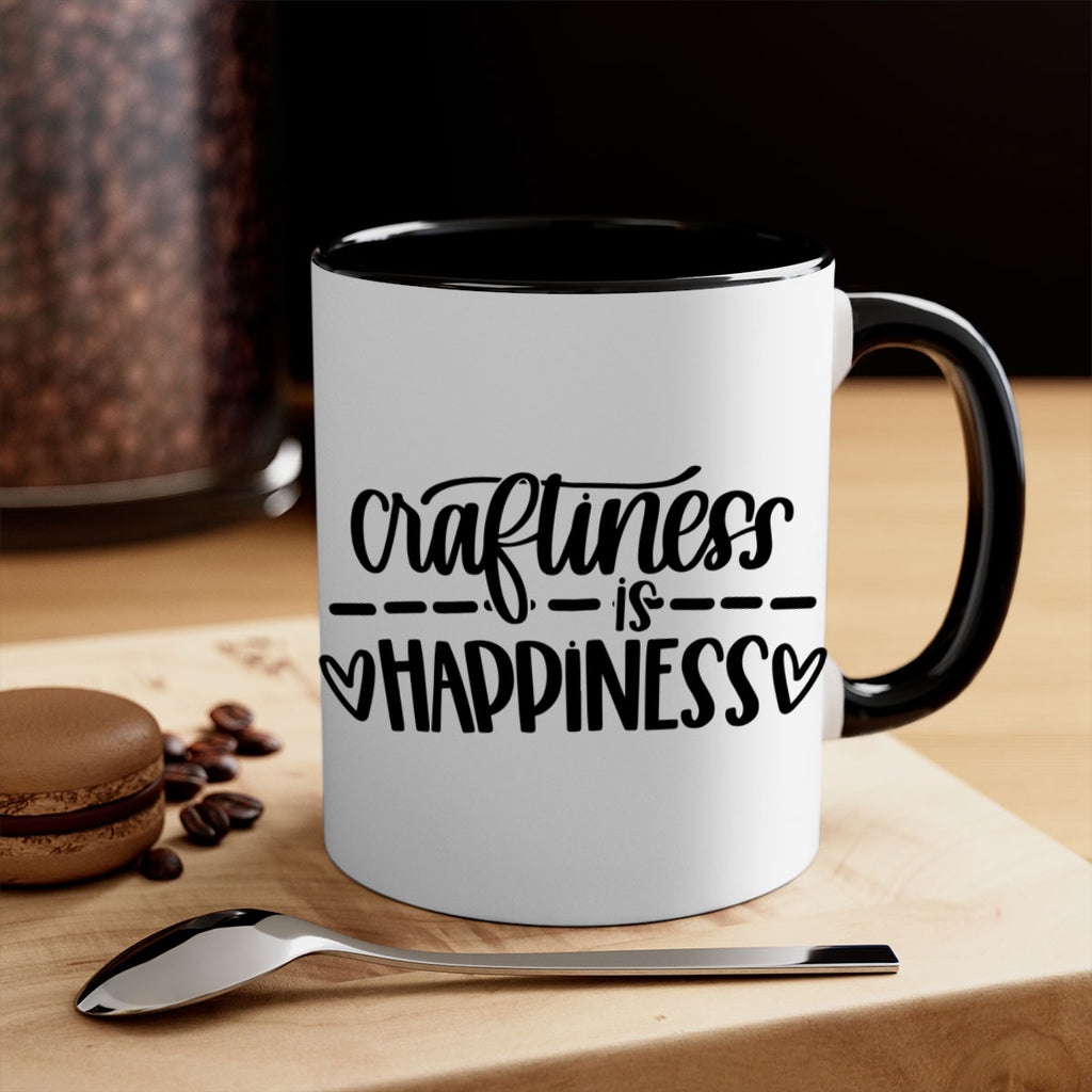 Craftiness Is Happiness 35#- crafting-Mug / Coffee Cup