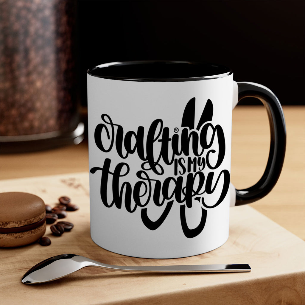 Crafting Is My Therapy 33#- crafting-Mug / Coffee Cup