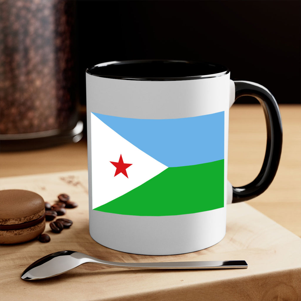 Djibouti 150#- world flag-Mug / Coffee Cup