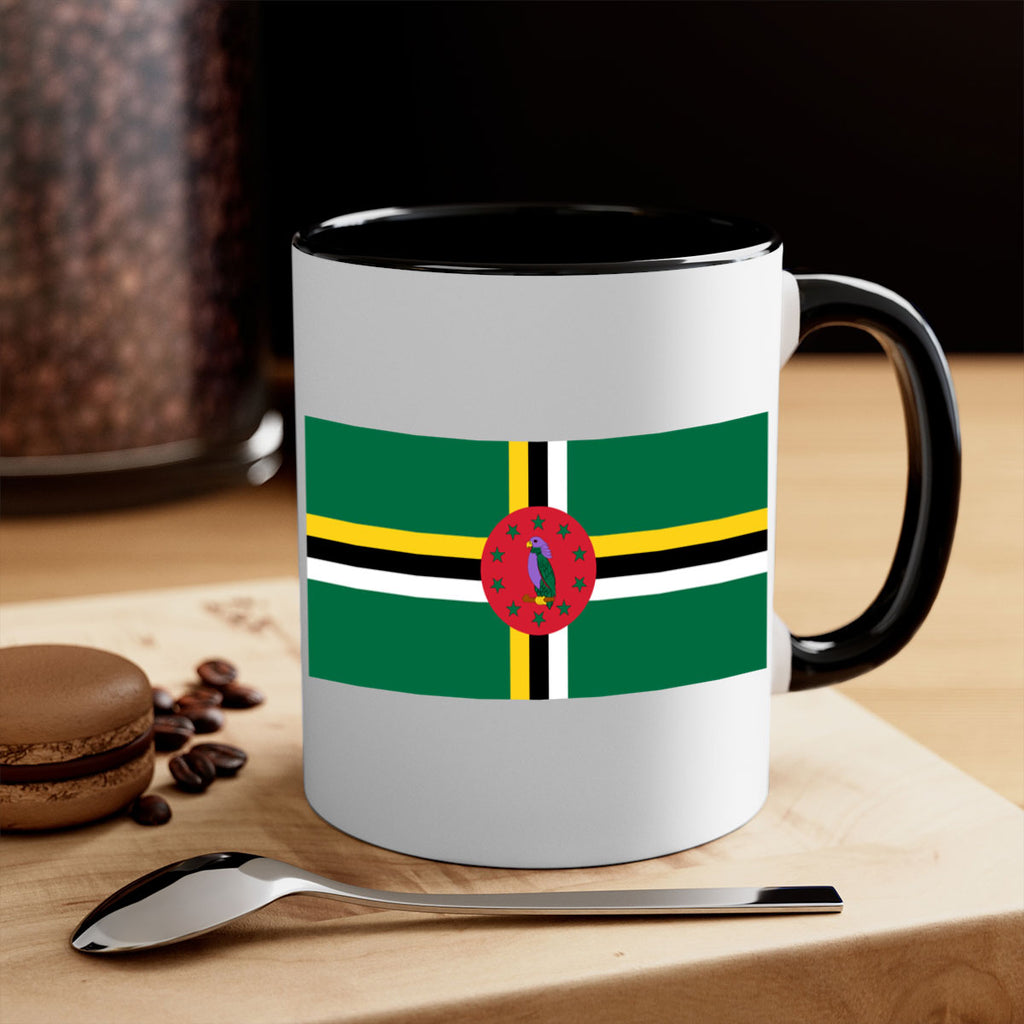 Dominica 149#- world flag-Mug / Coffee Cup