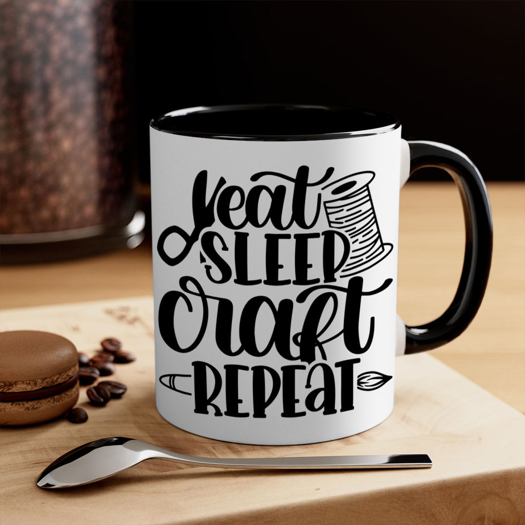 Eat Sleep Craft Repeat 29#- crafting-Mug / Coffee Cup