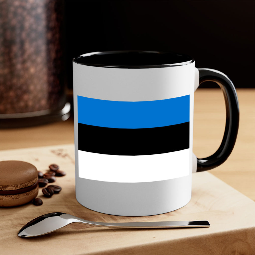 Estonia 142#- world flag-Mug / Coffee Cup