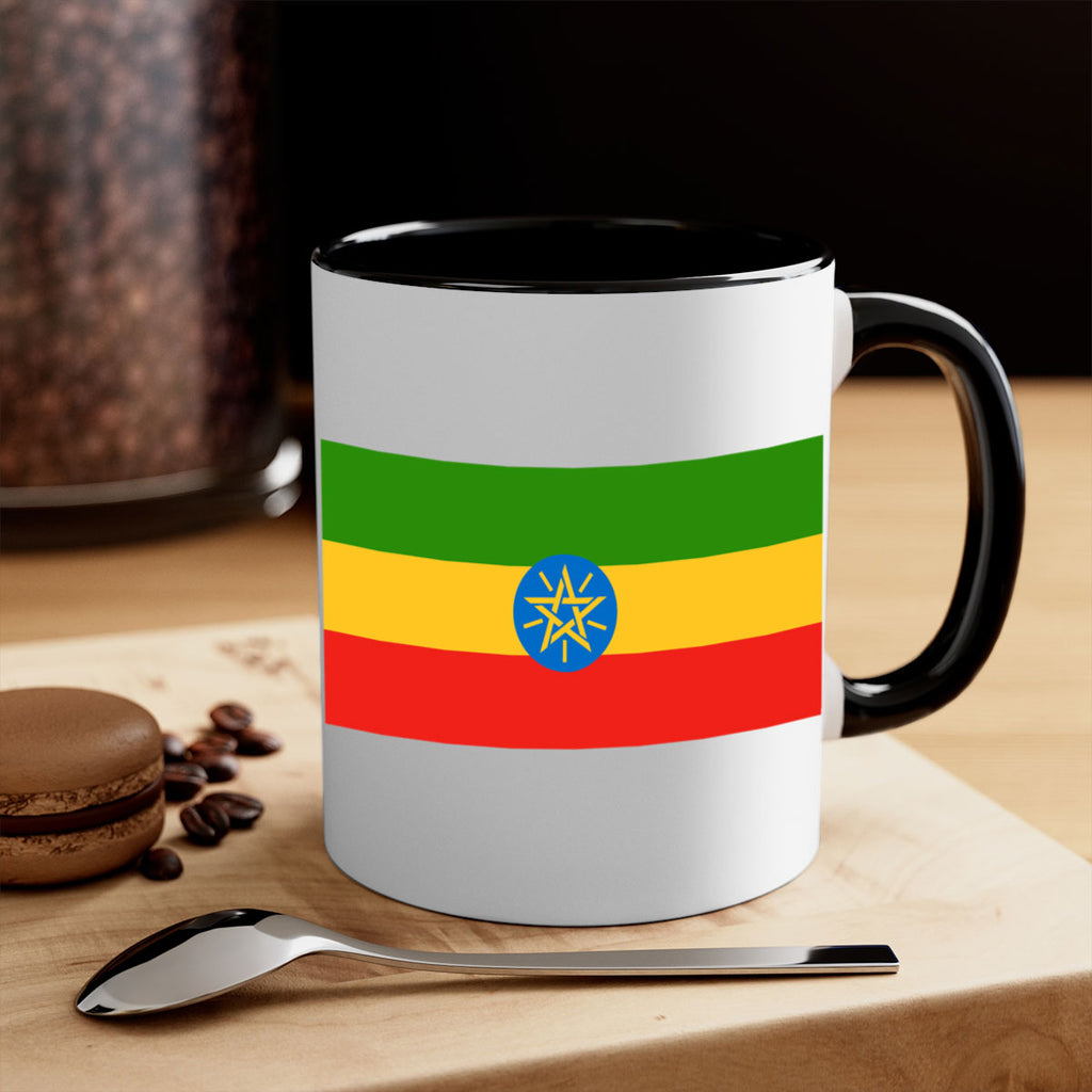 Ethiopia 140#- world flag-Mug / Coffee Cup