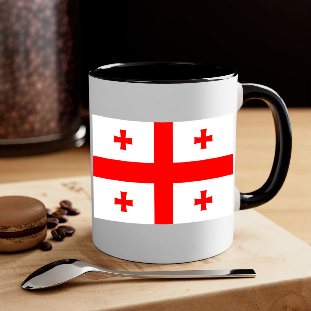 Georgia 134#- world flag-Mug / Coffee Cup