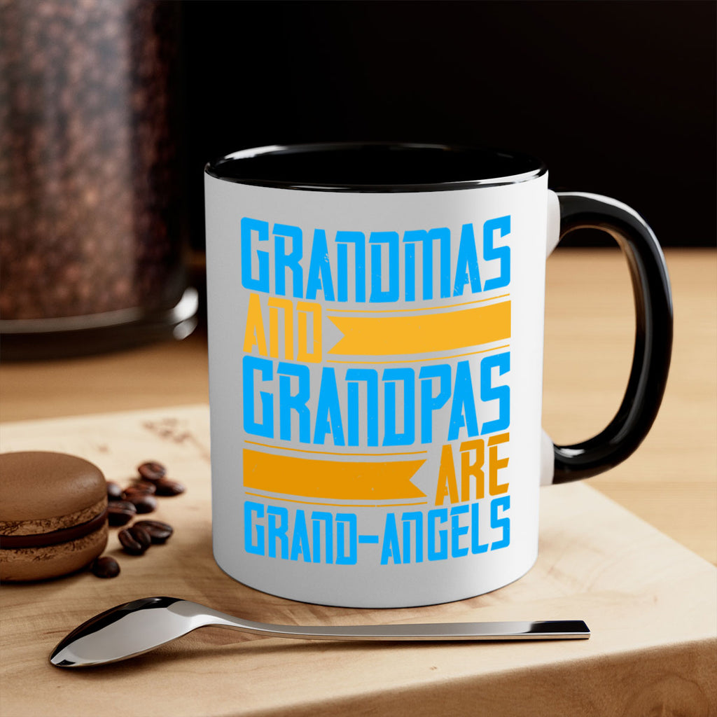 Grandmas and grandpas are grandangels 89#- grandma-Mug / Coffee Cup