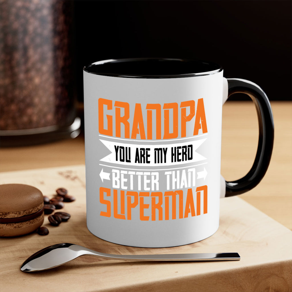 Grandpa you are my hero better than superman 101#- grandpa-Mug / Coffee Cup