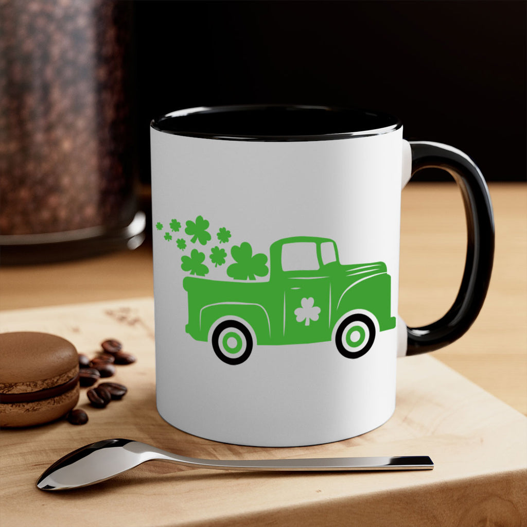 Green Truck Style 97#- St Patricks Day-Mug / Coffee Cup