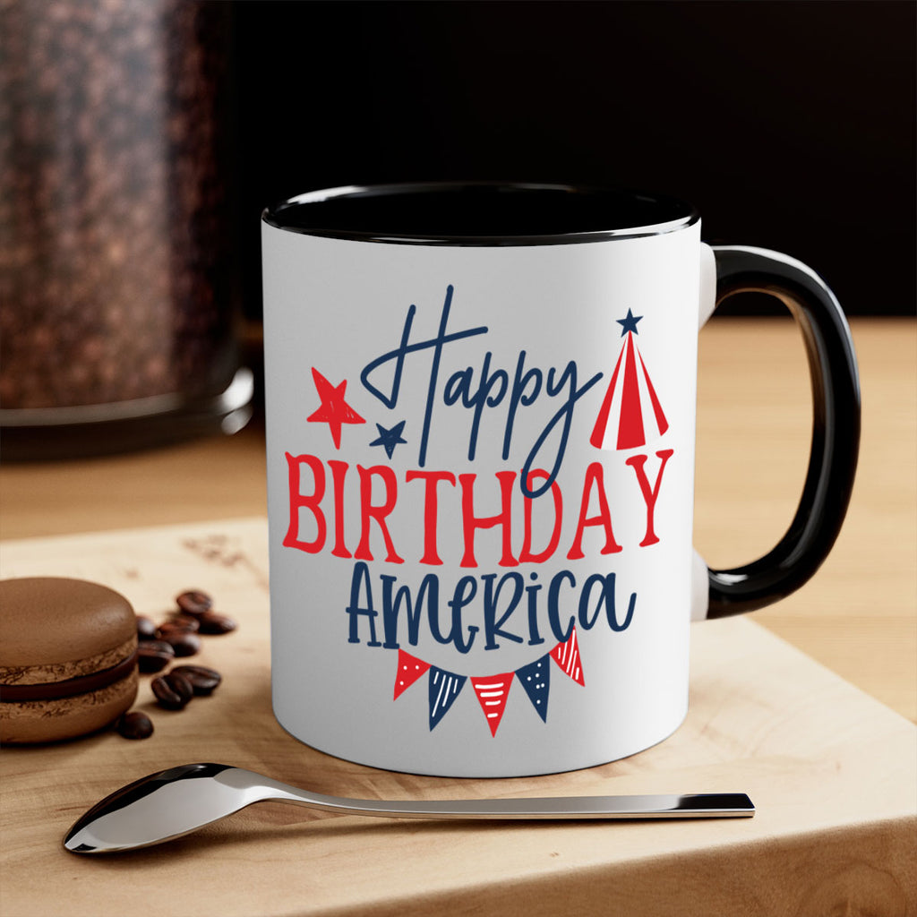 Happy Birthday america Style 30#- 4th Of July-Mug / Coffee Cup