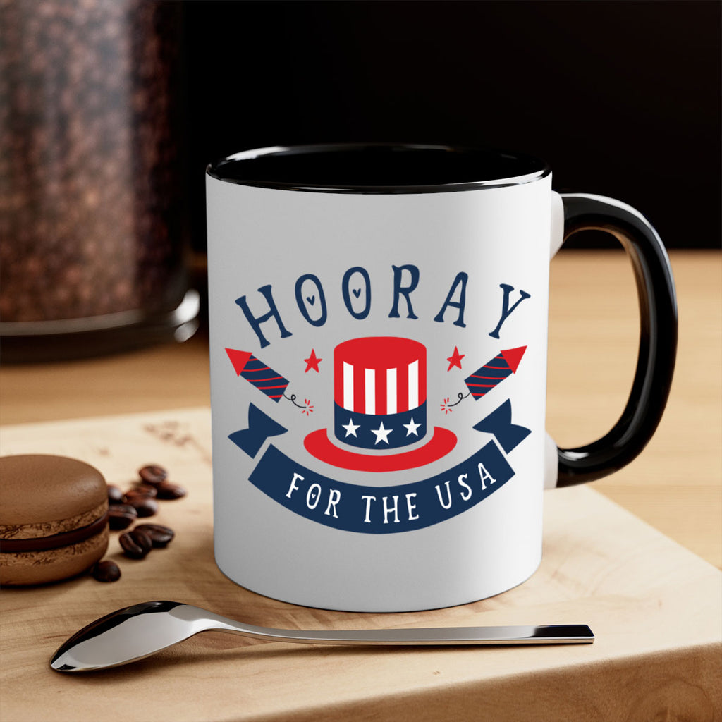 Hooray for the usa Style 42#- 4th Of July-Mug / Coffee Cup