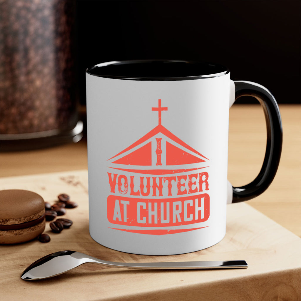 I Volunteer At Church Style 47#-Volunteer-Mug / Coffee Cup