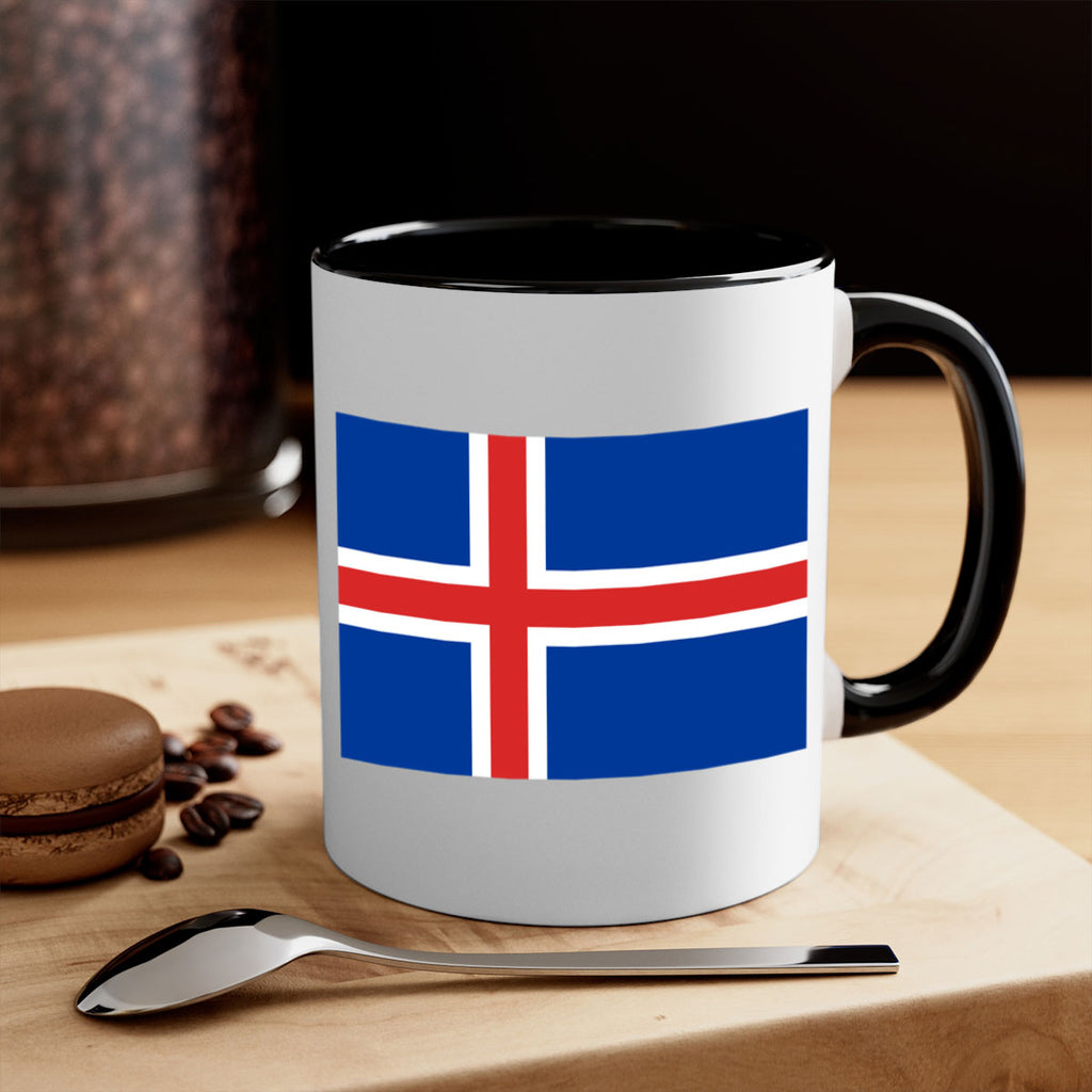 Iceland 122#- world flag-Mug / Coffee Cup