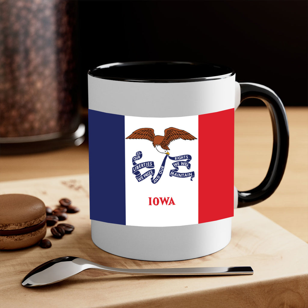 Iowa 37#- Us Flags-Mug / Coffee Cup
