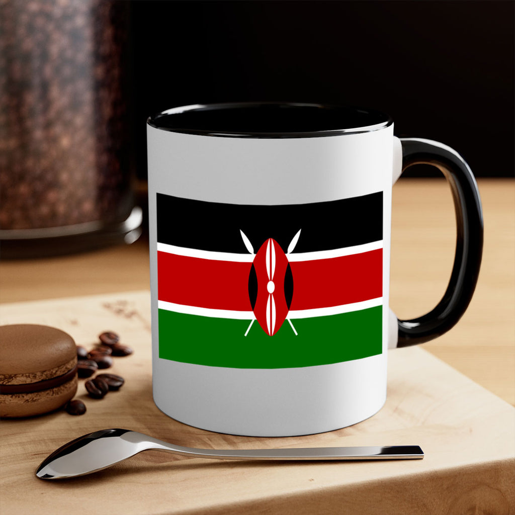 Kenya 110#- world flag-Mug / Coffee Cup