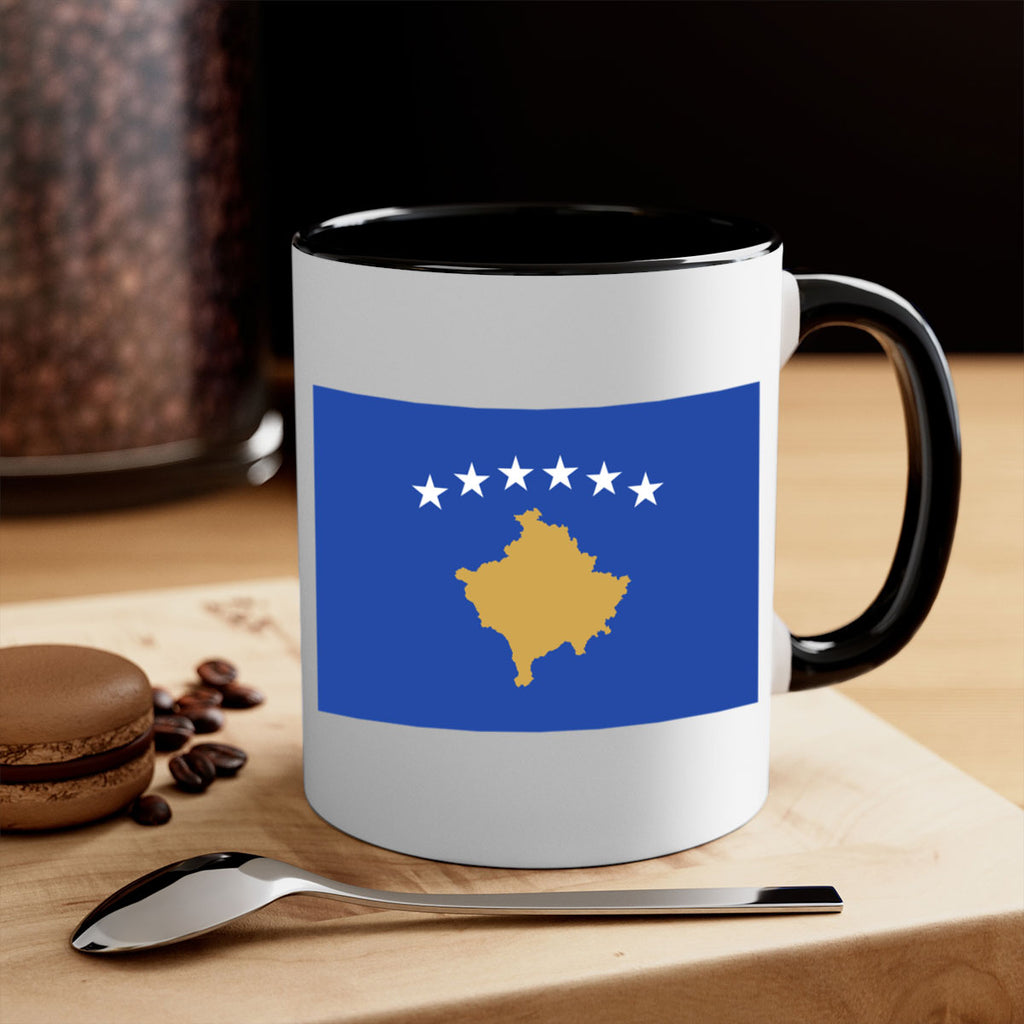 Kosovo 108#- world flag-Mug / Coffee Cup