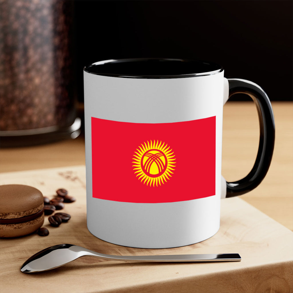 Kyrgyzstan 106#- world flag-Mug / Coffee Cup