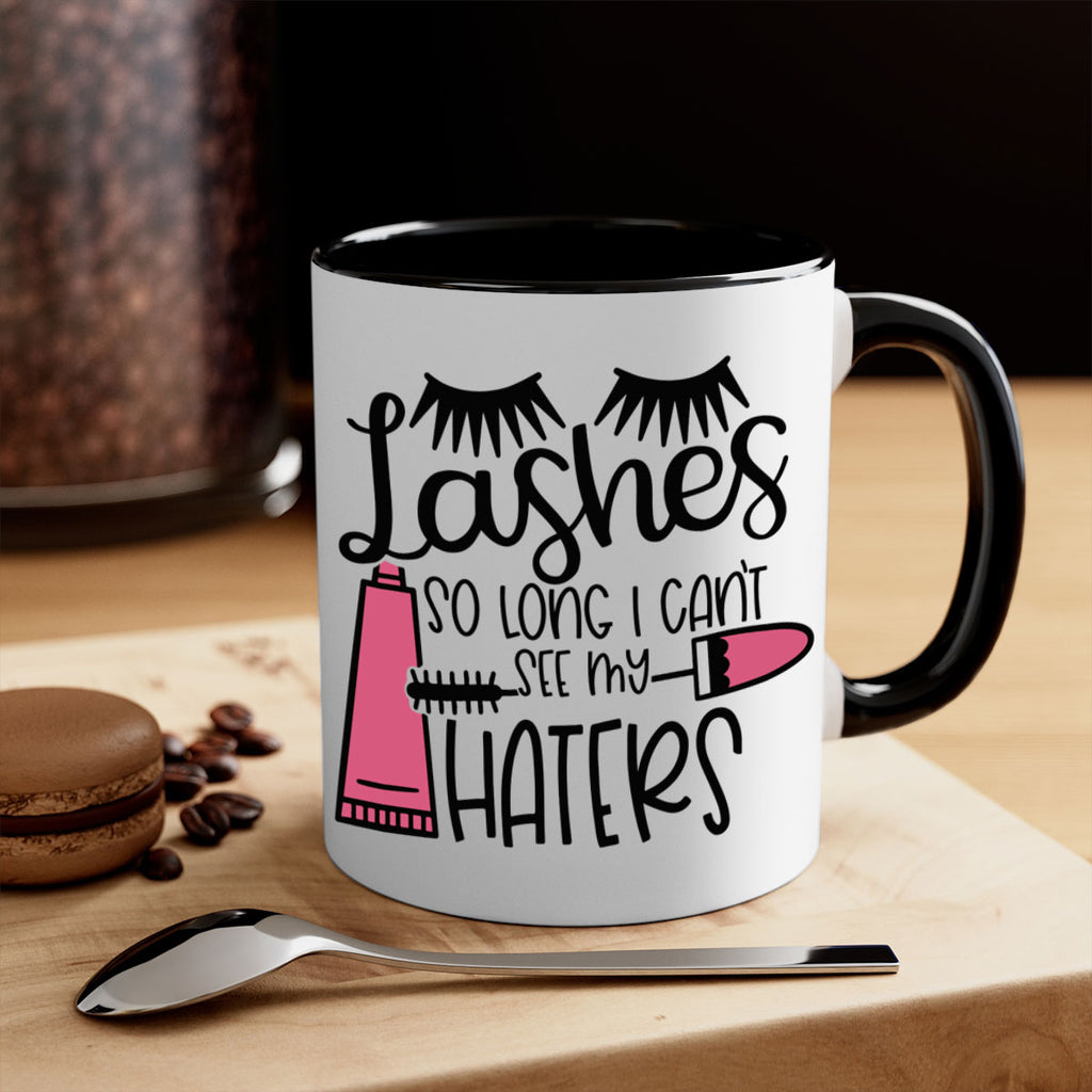 Lashes So Long I Cant See My Haters Style 65#- makeup-Mug / Coffee Cup