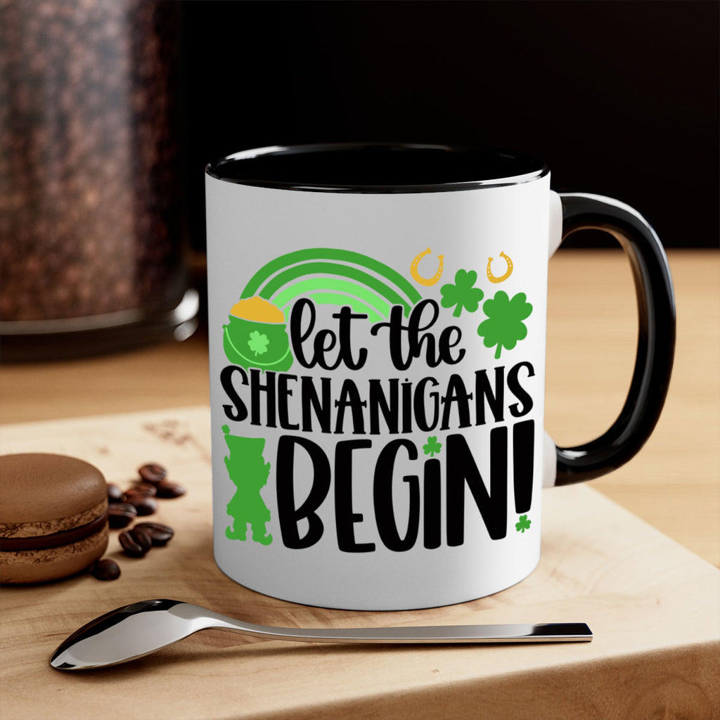 Let The Shenanigans Begin Style 71#- St Patricks Day-Mug / Coffee Cup