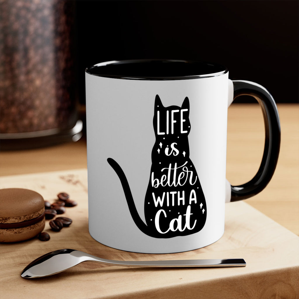 Life Is Better With A Cat Style 98#- cat-Mug / Coffee Cup