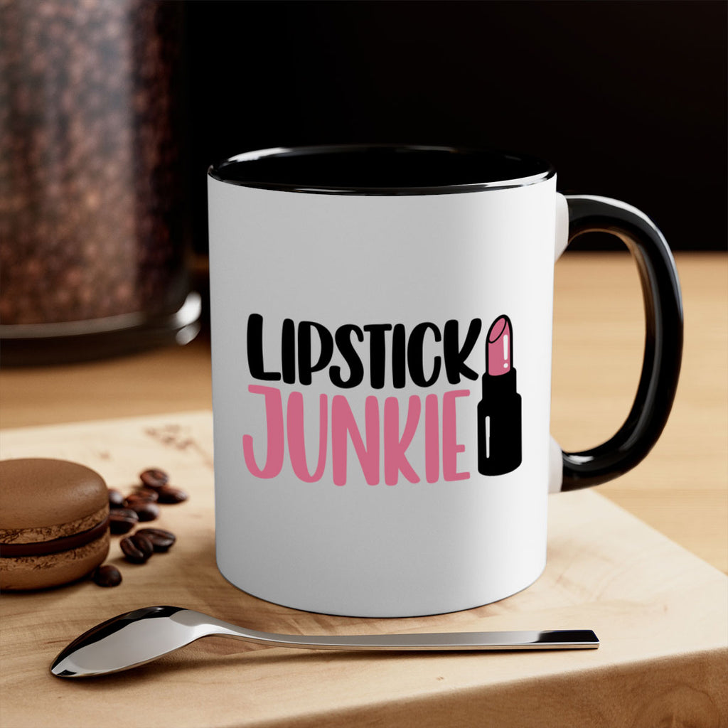 Lipstick Junkie Style 56#- makeup-Mug / Coffee Cup