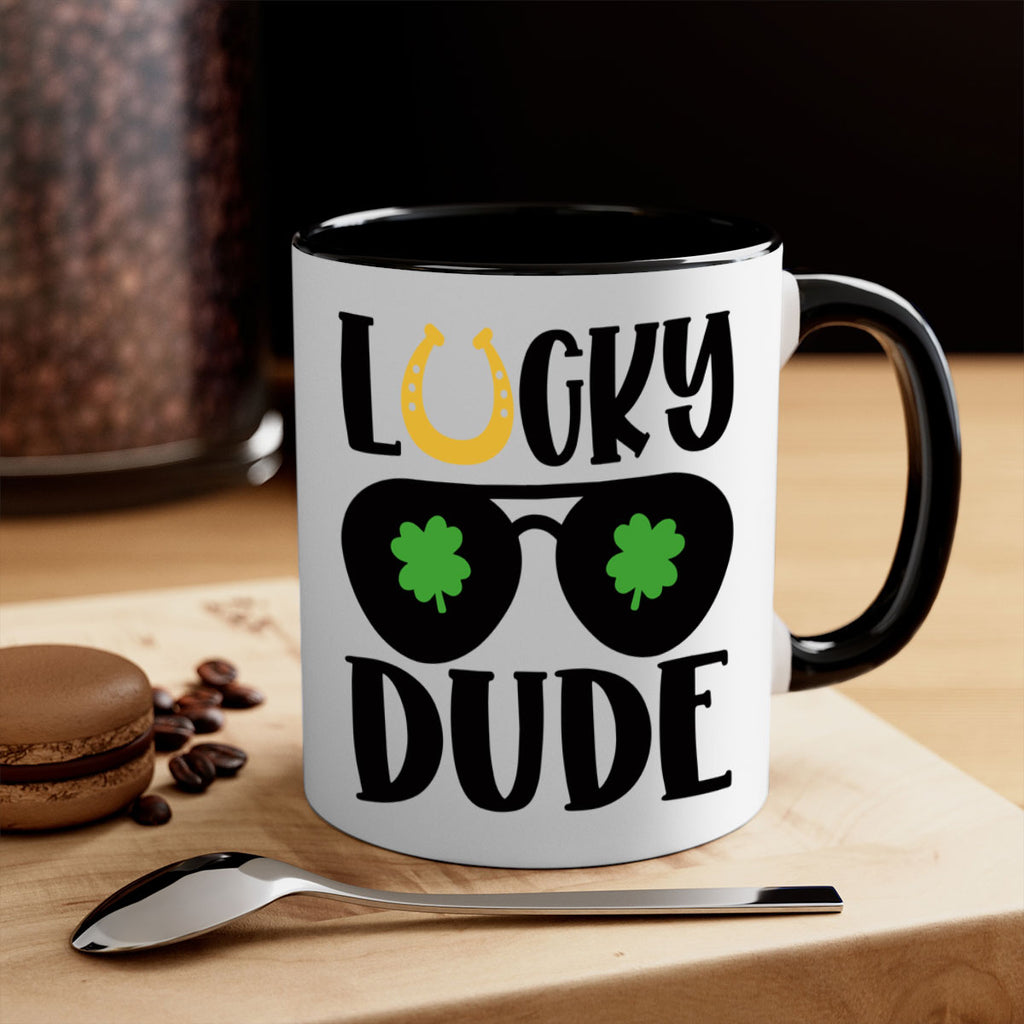 Lucky Dude Style 57#- St Patricks Day-Mug / Coffee Cup