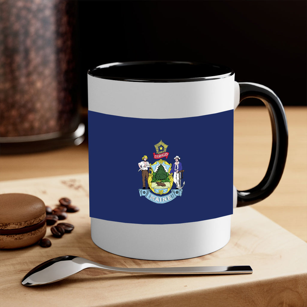 Maine 33#- Us Flags-Mug / Coffee Cup