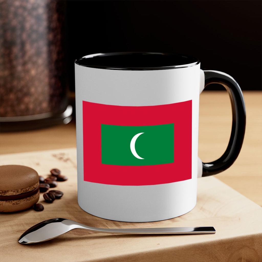 Maldives 93#- world flag-Mug / Coffee Cup