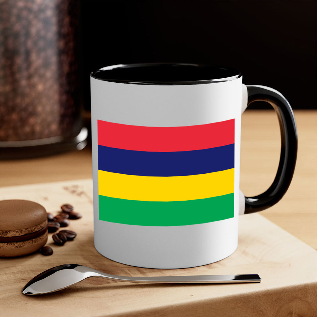 Mauritius 88#- world flag-Mug / Coffee Cup