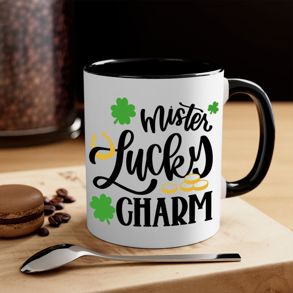 Mister Lucky Charm Style 46#- St Patricks Day-Mug / Coffee Cup