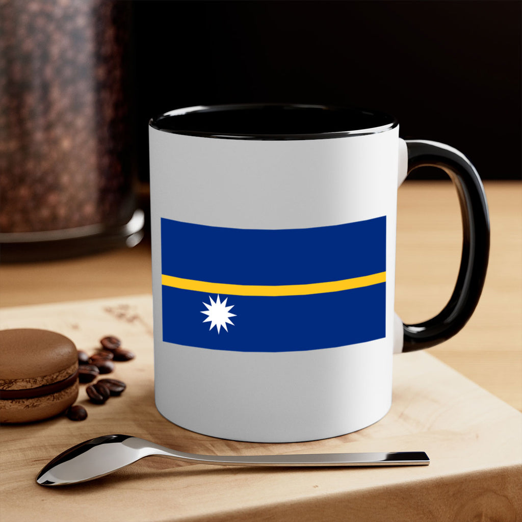 Nauru 77#- world flag-Mug / Coffee Cup