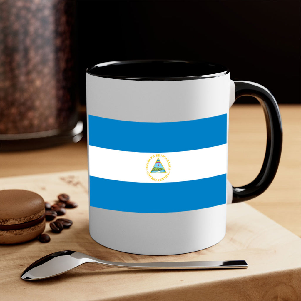 Nicaragua 73#- world flag-Mug / Coffee Cup