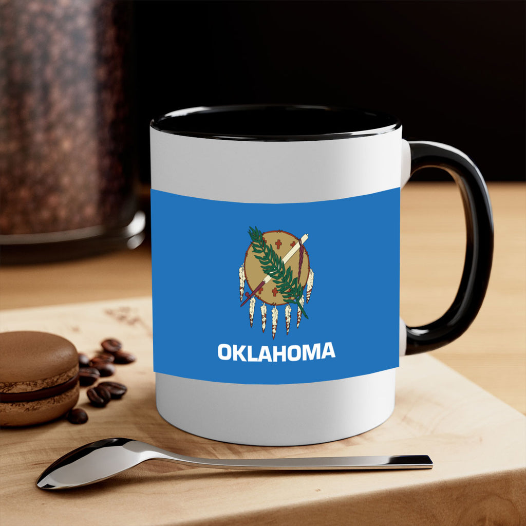 Oklahoma 16#- Us Flags-Mug / Coffee Cup