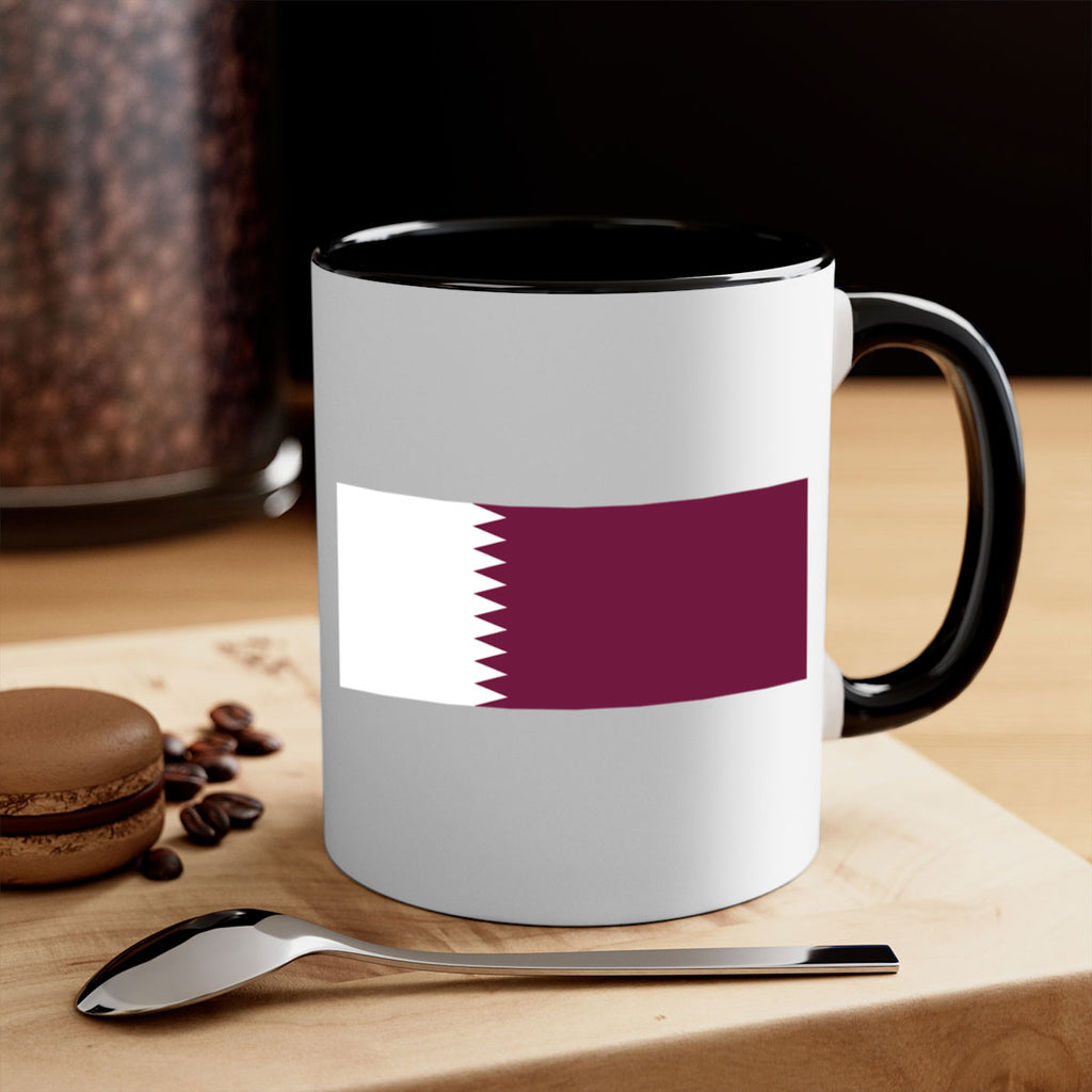 Qatar 56#- world flag-Mug / Coffee Cup